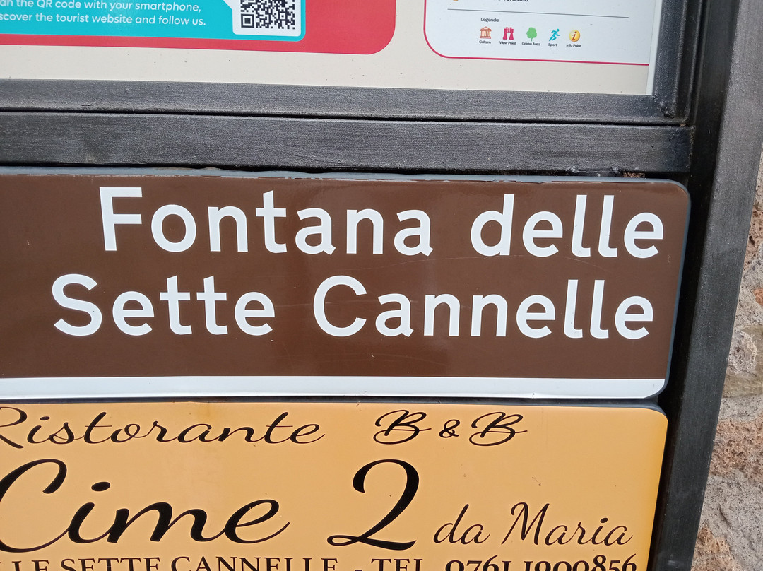 Fontana delle sette cannelle-Tuscania必去景点