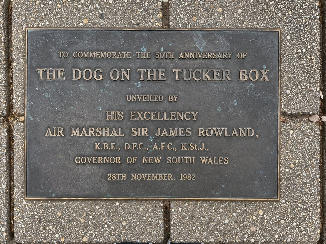 Dog On The Tucker Box-刚达盖必去景点
