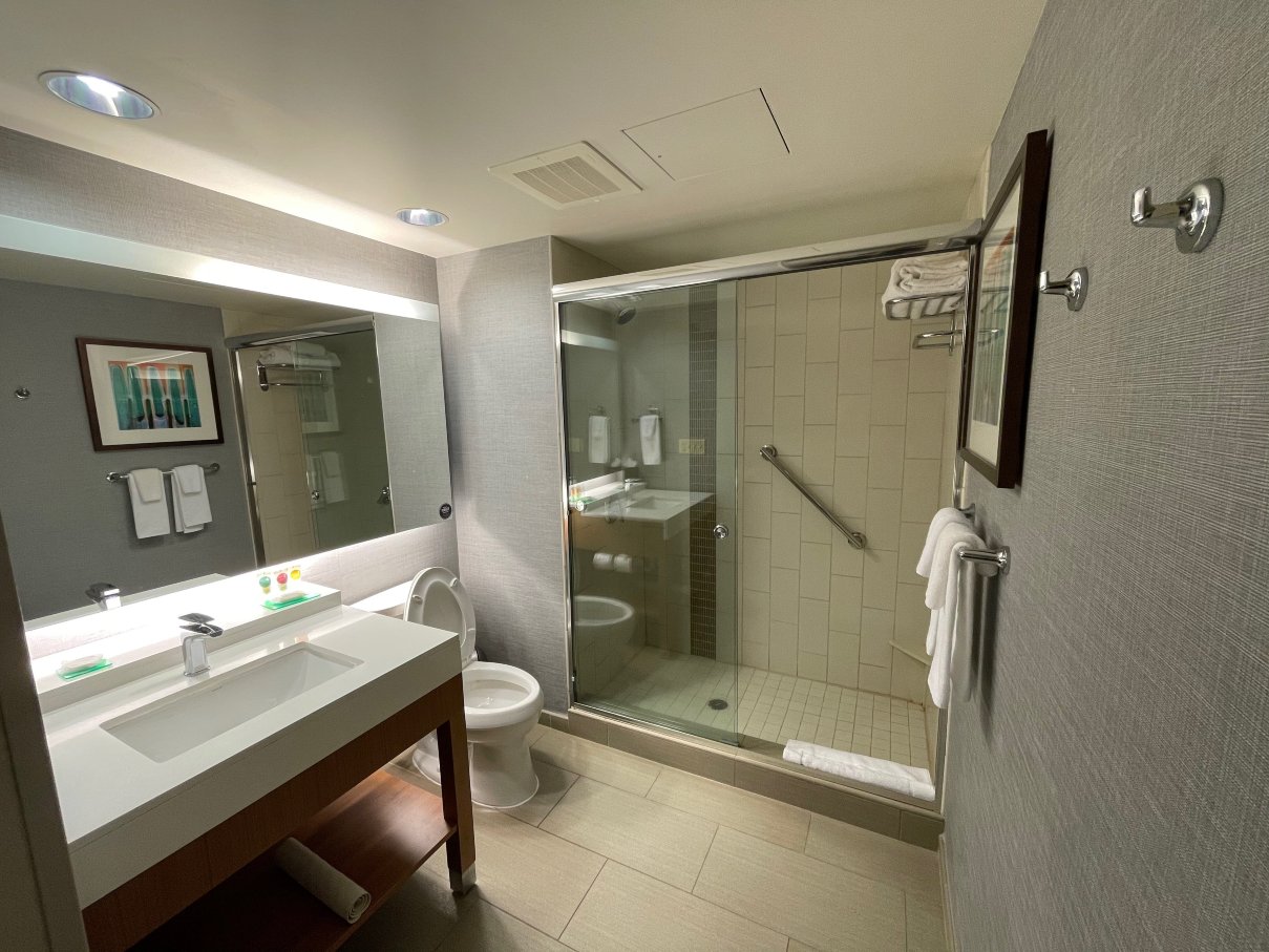 夏洛特市中心凯悦嘉轩酒店-浴室