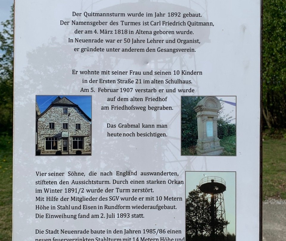 Quitmannsturm-Neuenrade必去景点