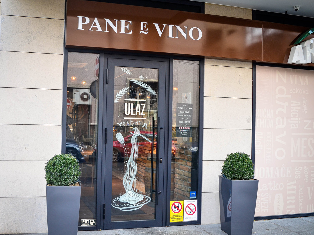 Vracar餐馆和美食-Pane e vino, Vračar