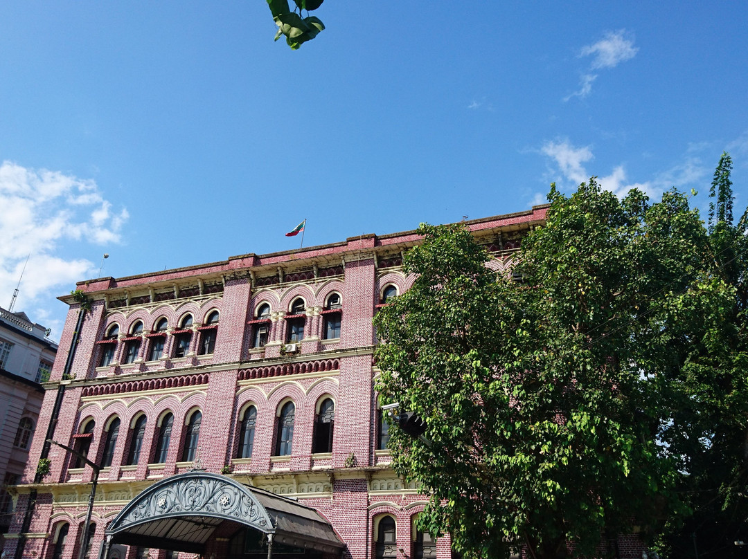 Central Post Office-仰光必去景点