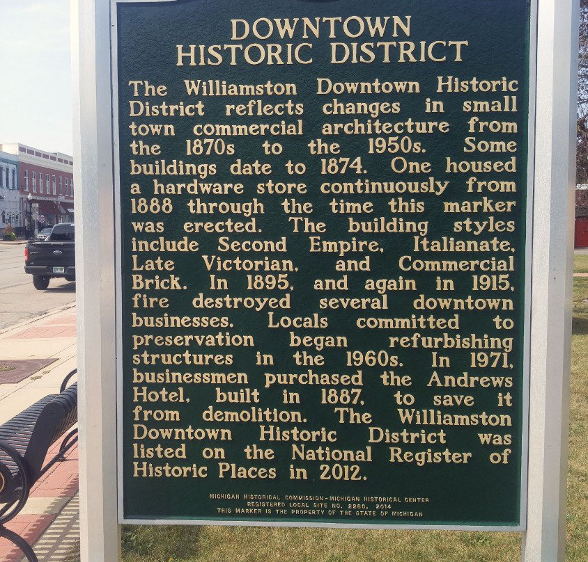 Downtown Historic District Williamston景点图片