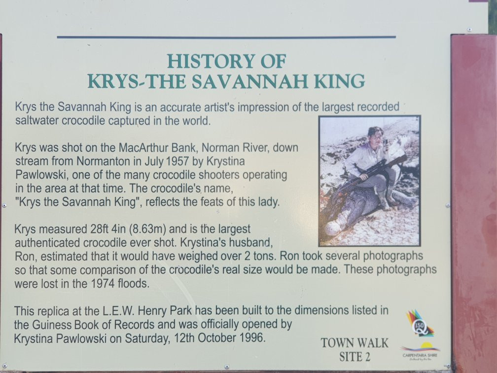 Krys the Crocodile-Normanton必去景点