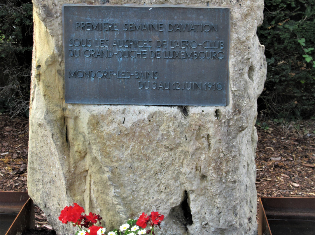 Monument semaine de l'aviation-Mondorf-les-Bains必去景点