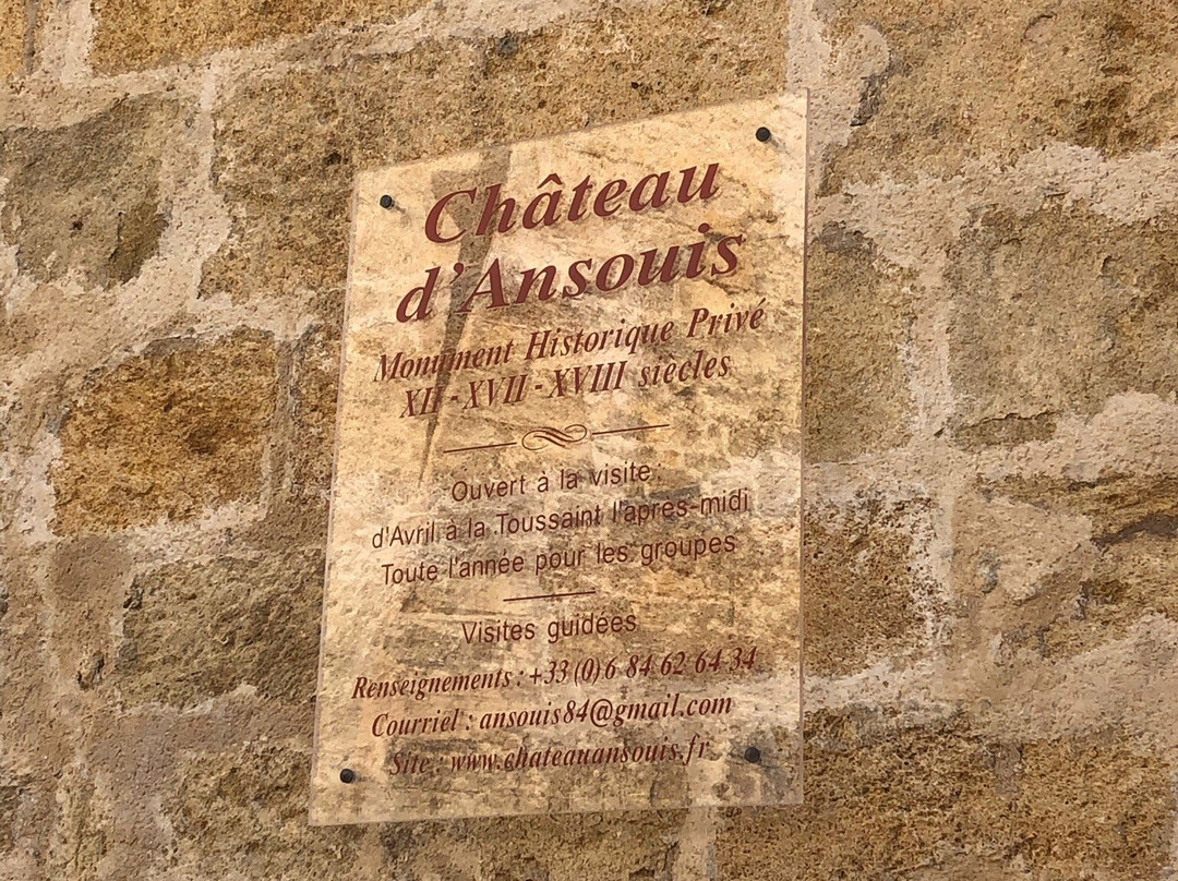 Chateau d'Ansouis景点图片