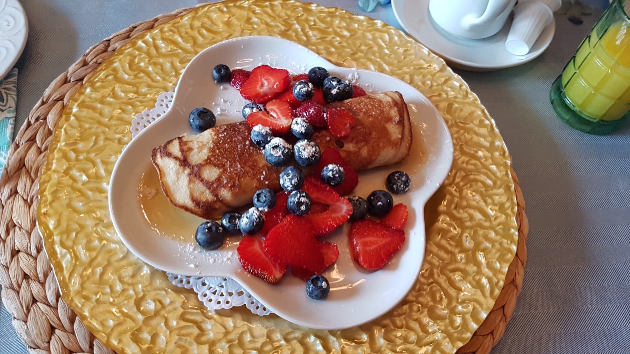 Le Petit Clocher Gîte Touristique B & B-餐饮