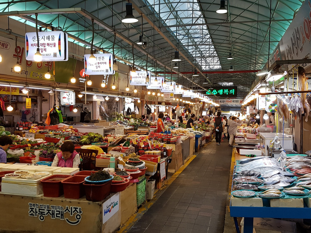 Jwadong Traditional Market-釜山必去景点