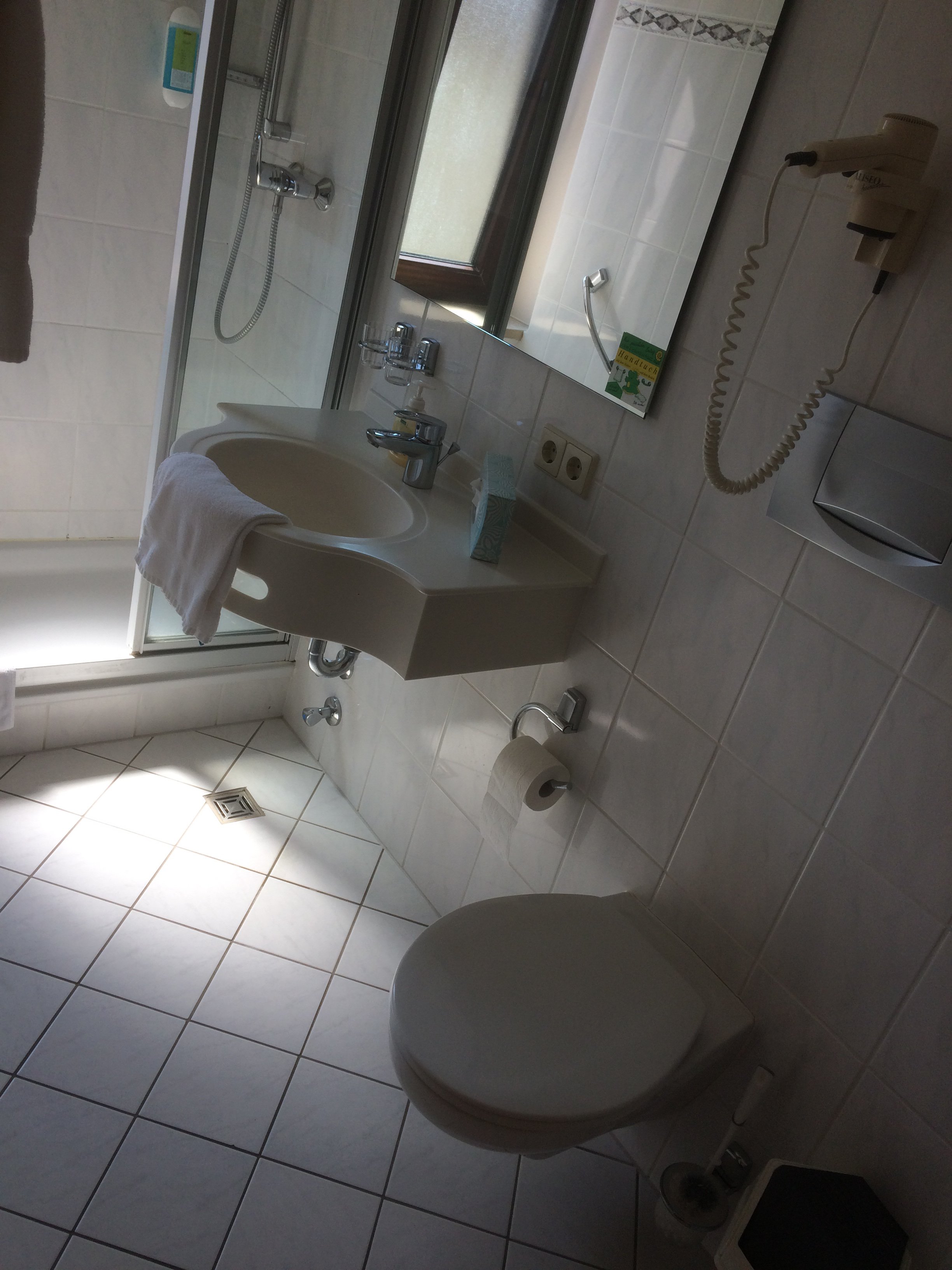 Hotel garni Fuchs-浴室