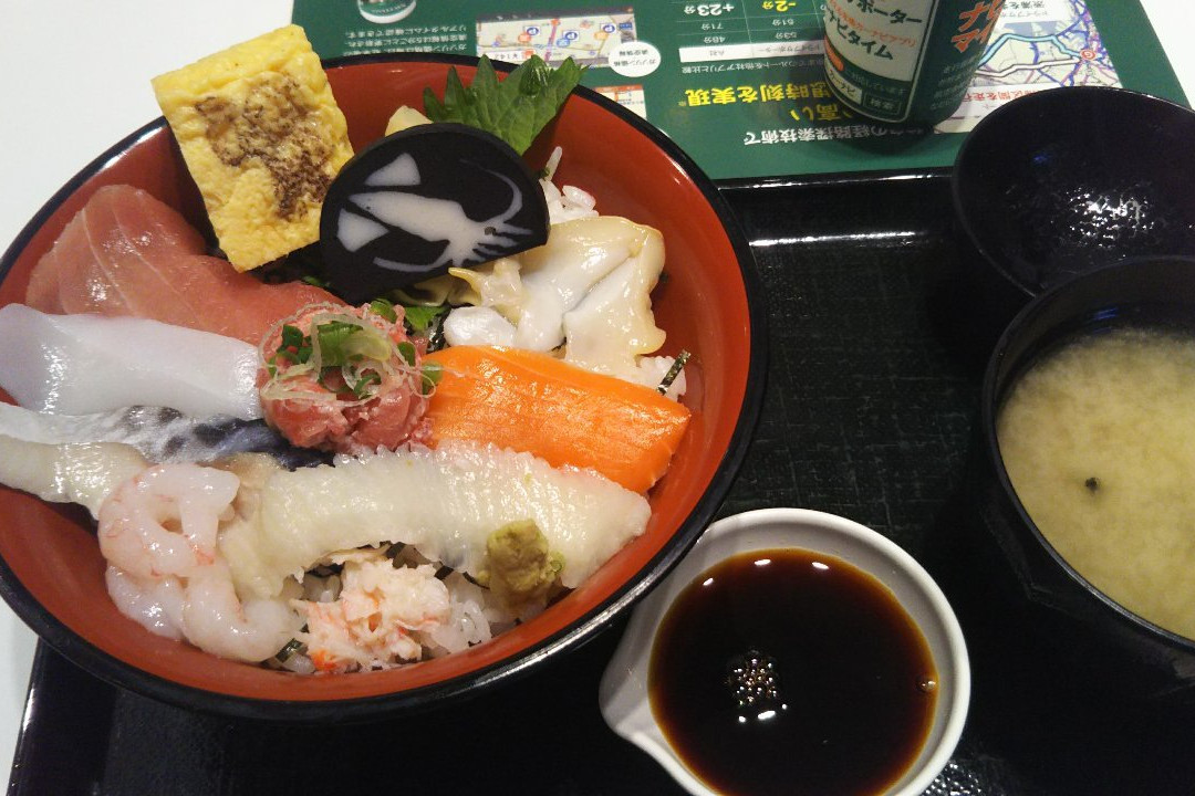 海鮮丼 がってん寿司 海老名SA店