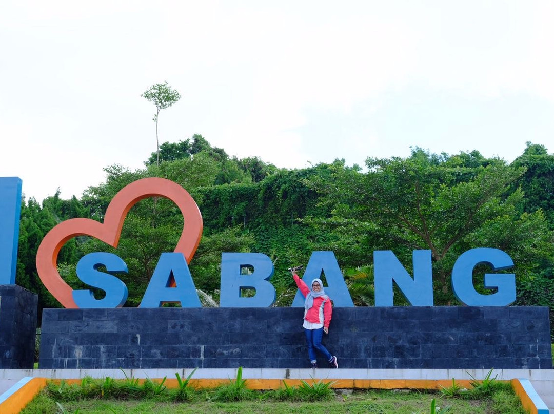 "I Love Sabang" Monument-Sabang必去景点