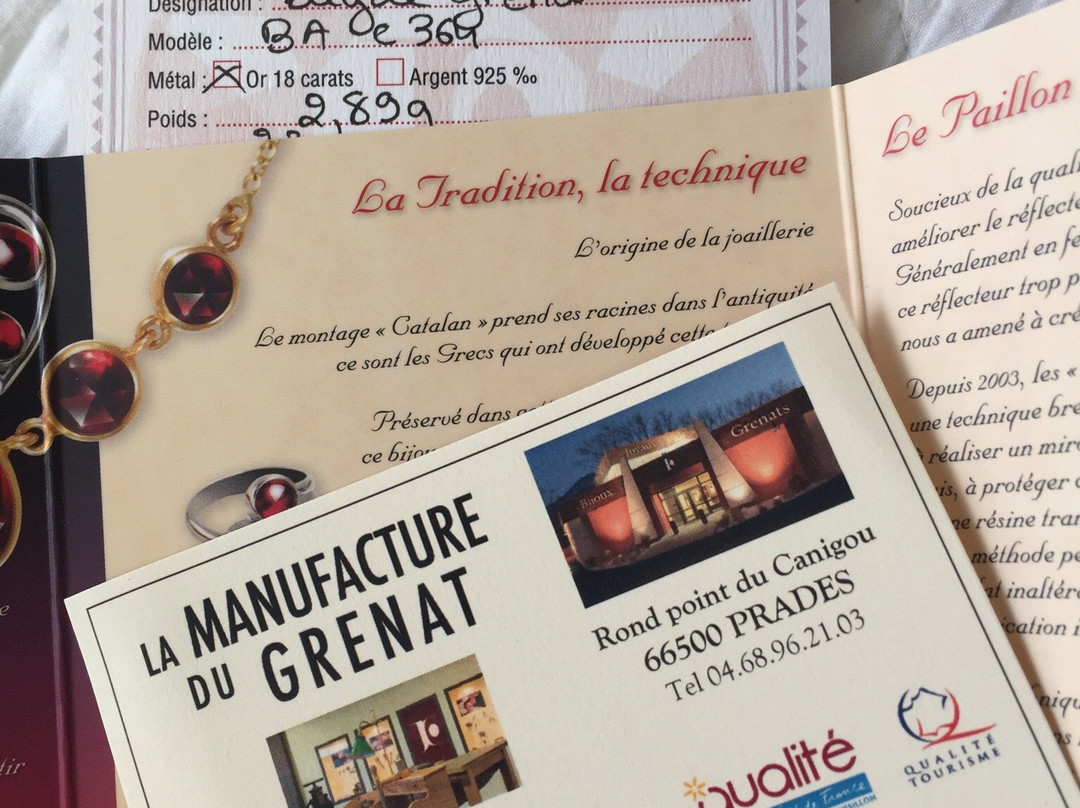 La Manufacture du Grenat景点图片