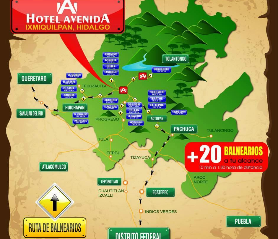 伊斯米基尔潘市酒店住宿-Hotel Avenida