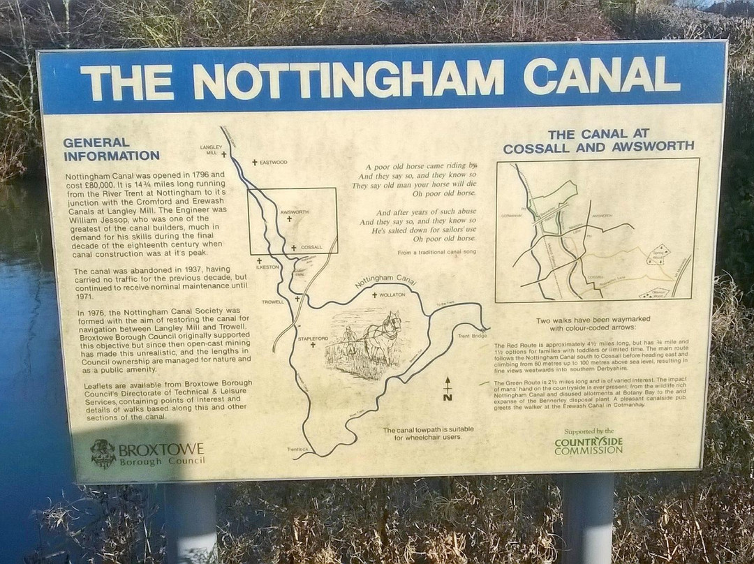 Erewash Valley Trail-Beeston必去景点