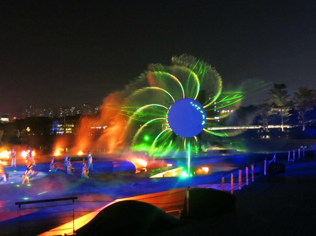 华侨城欢乐海岸水秀