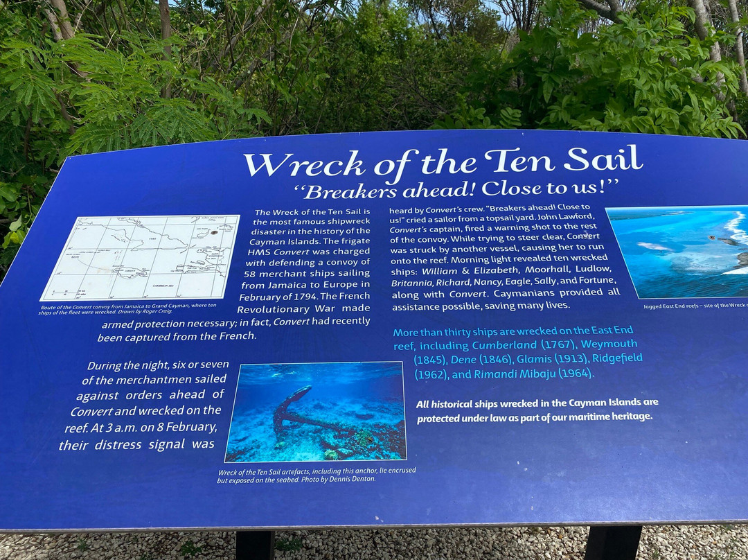 Wreck of the Ten Sail Memorial-East End必去景点