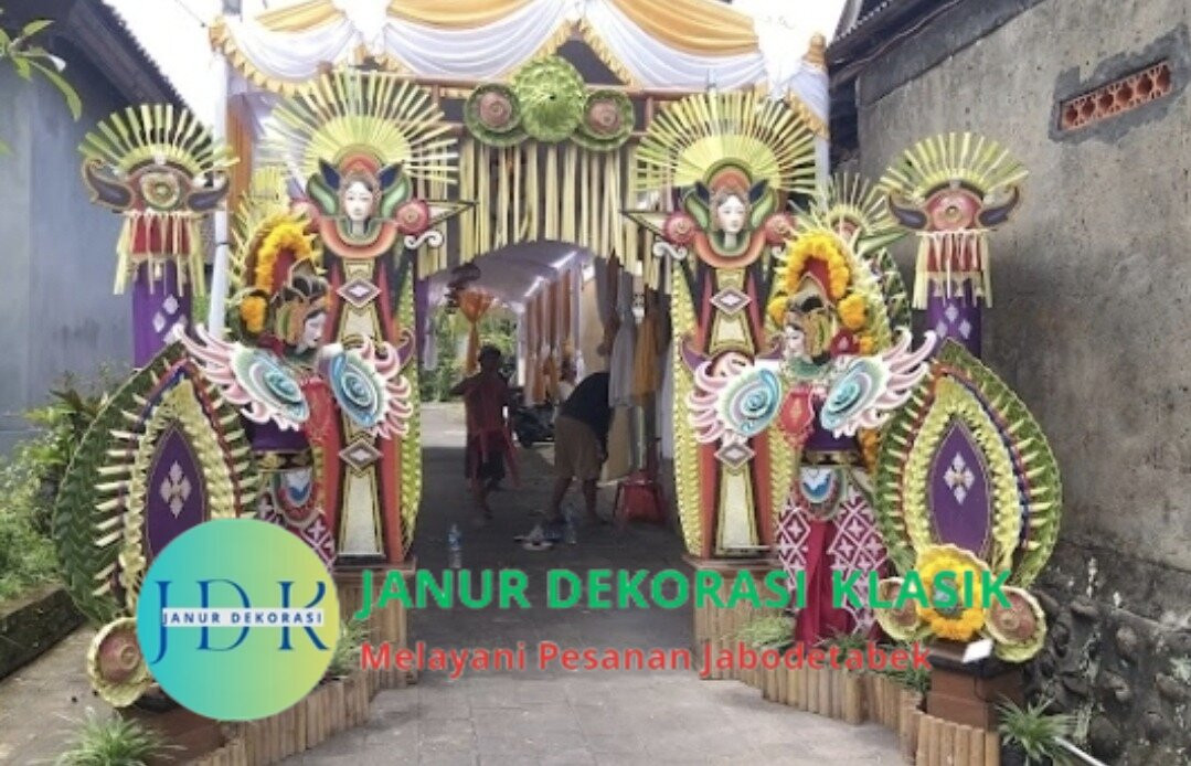 Dekorasi Janur Kuning Pernikahan Jakarta-雅加达必去景点