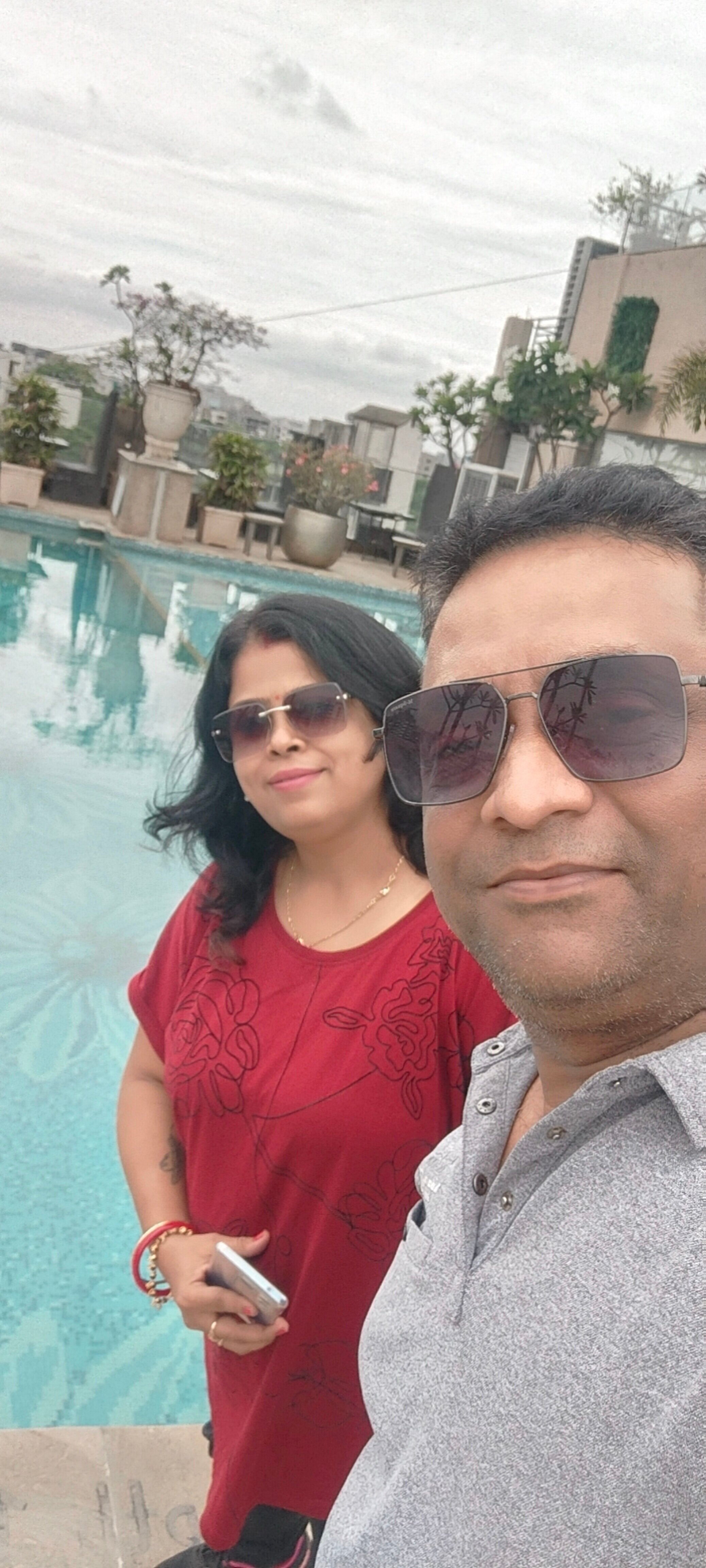 Hotel Nagpur Ashok-泳池