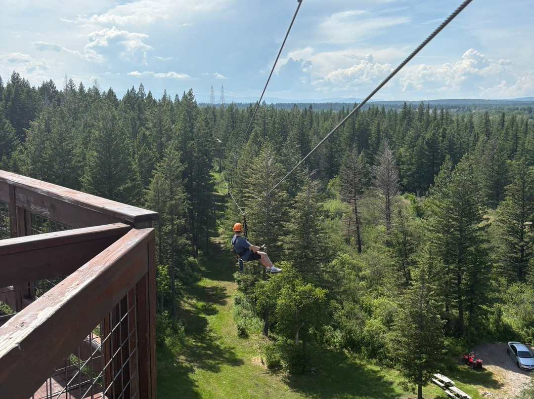 Glacier ZipLines-Columbia Falls必去景点
