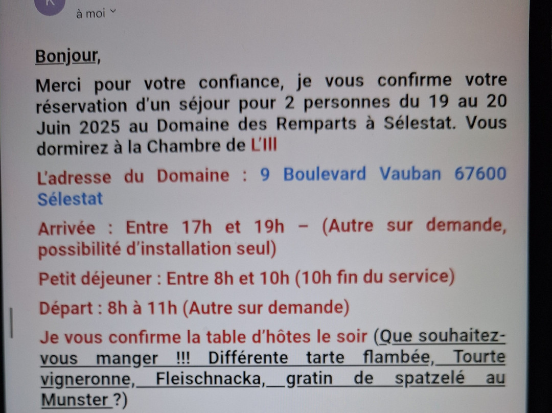 Le Domaine des Remparts主图