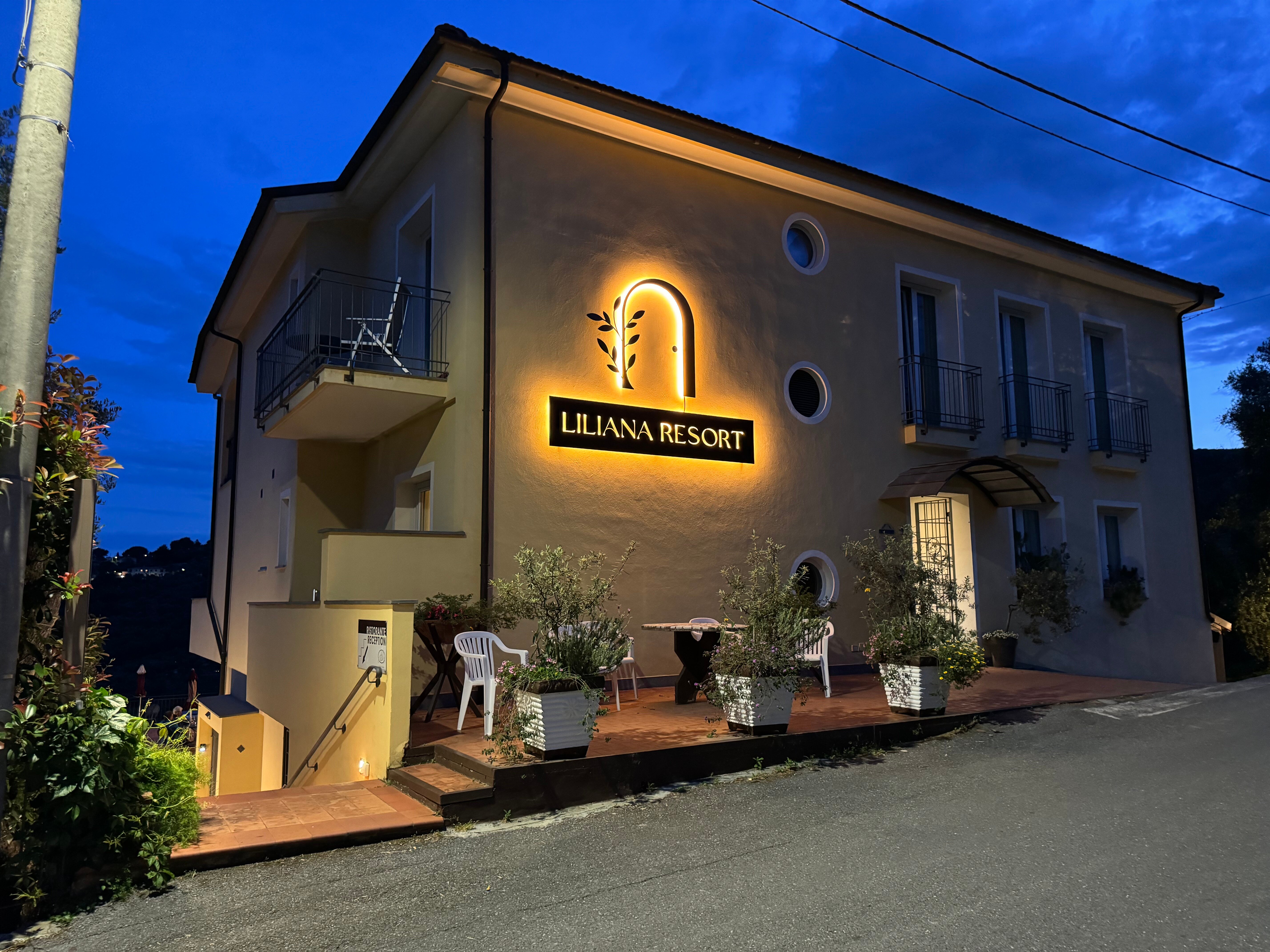 Hotel Liliana Diano Marina-浴室