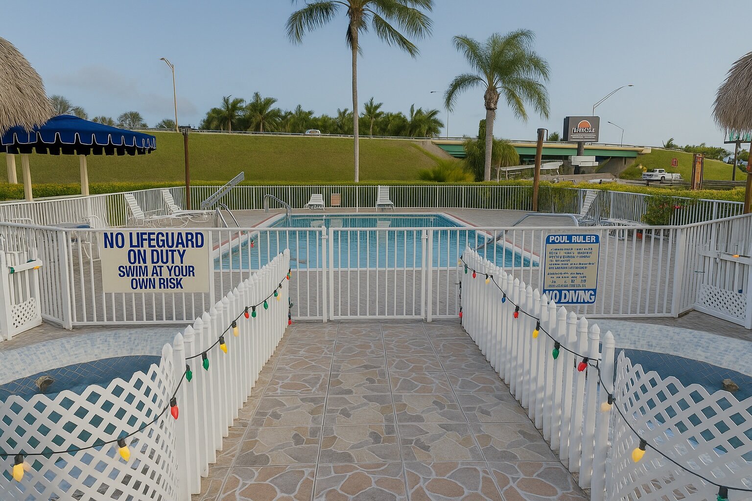 Belmont Inn Extended Stay in Homestead-泳池