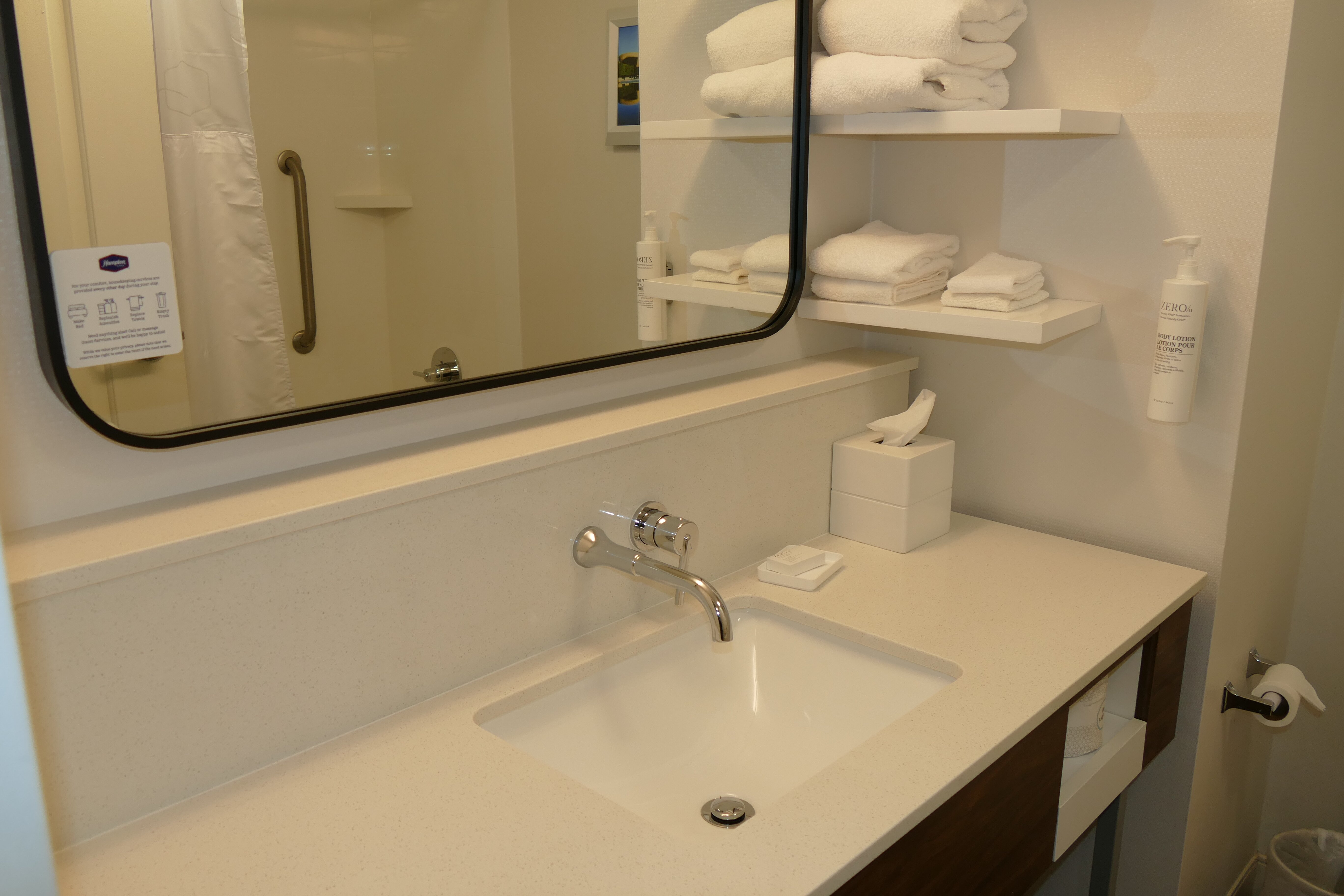 Hampton Inn & Suites Albany-Downtown-浴室