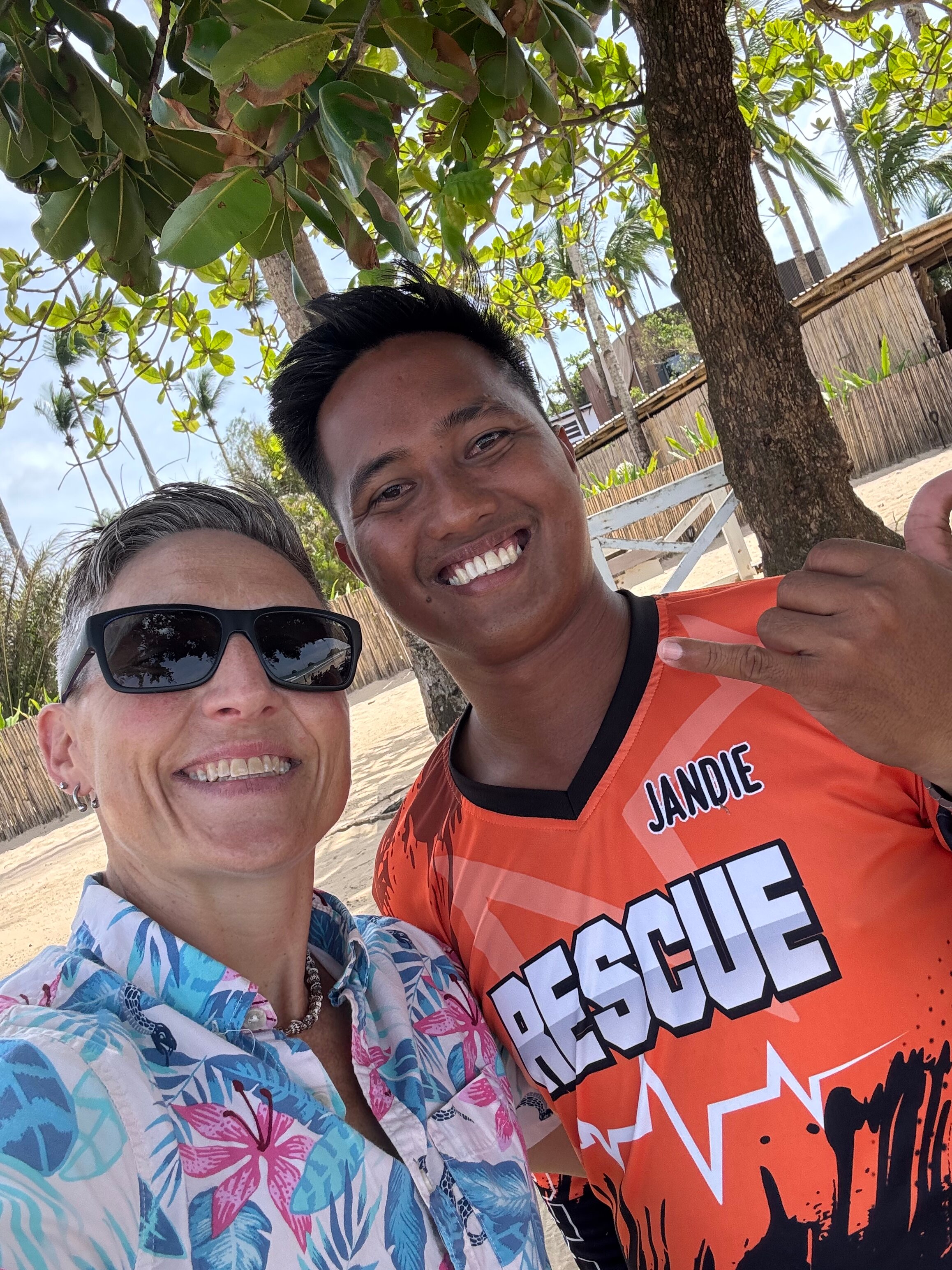 Nacpan Beach Glamping-泳池