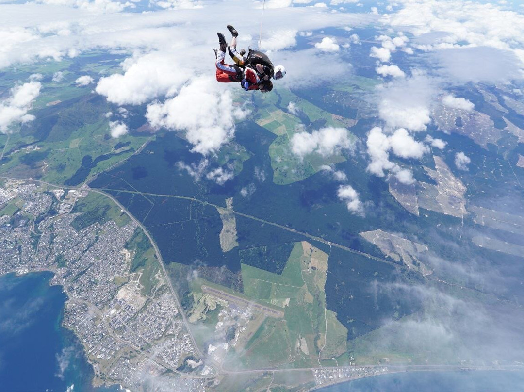 陶波双人跳伞之旅-陶波必去景点