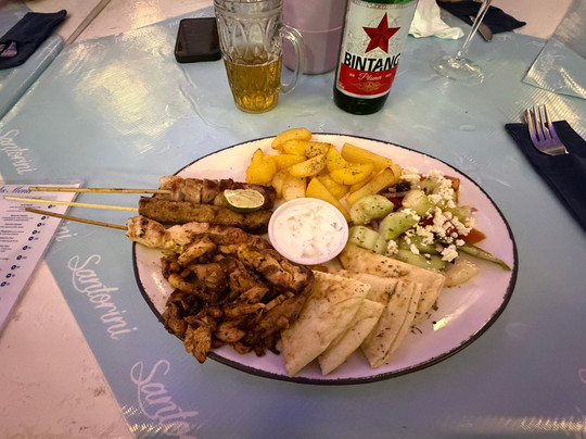 Santorini Greek Restaurant Seminyak