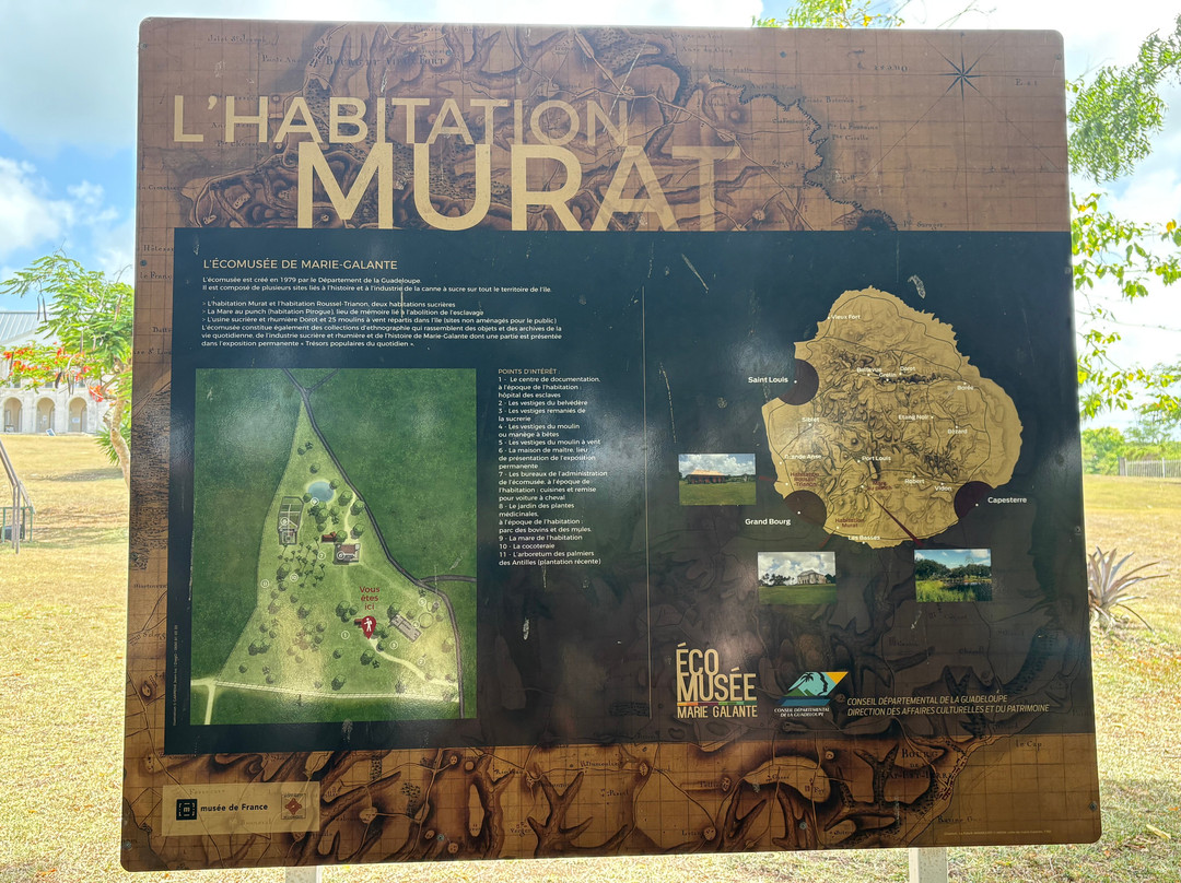 Habitation Murat-Grand Bourg必去景点