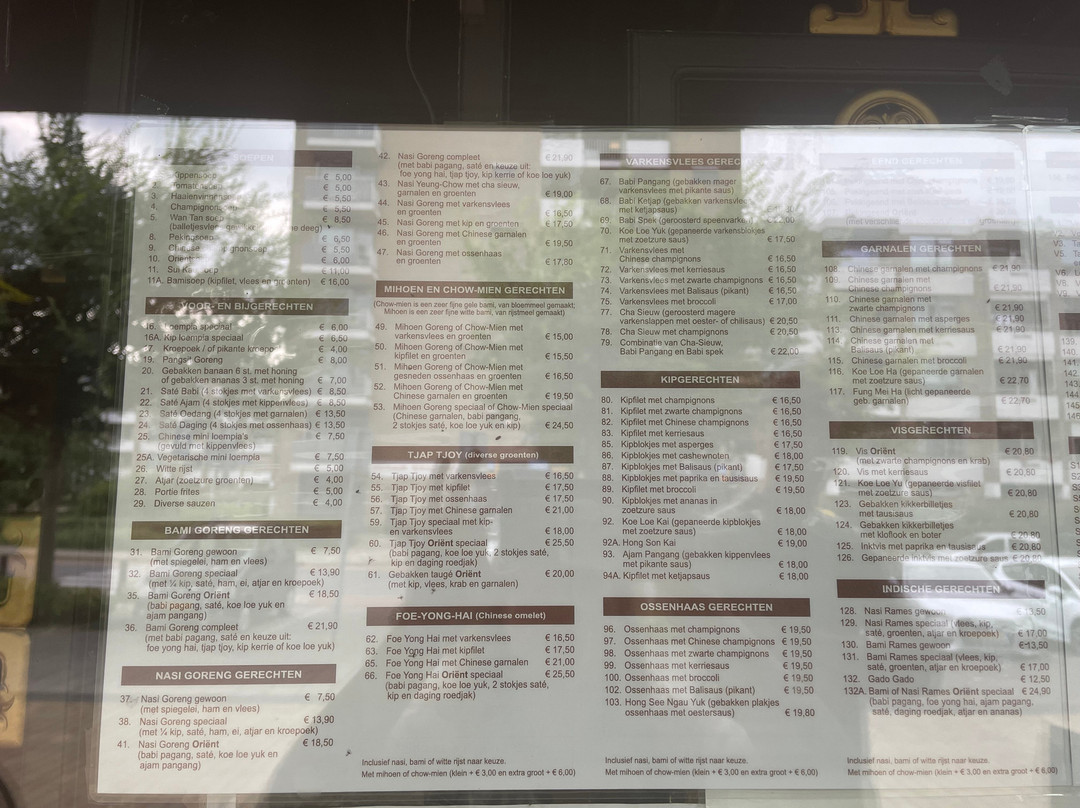 Chinees Restaurant Orient