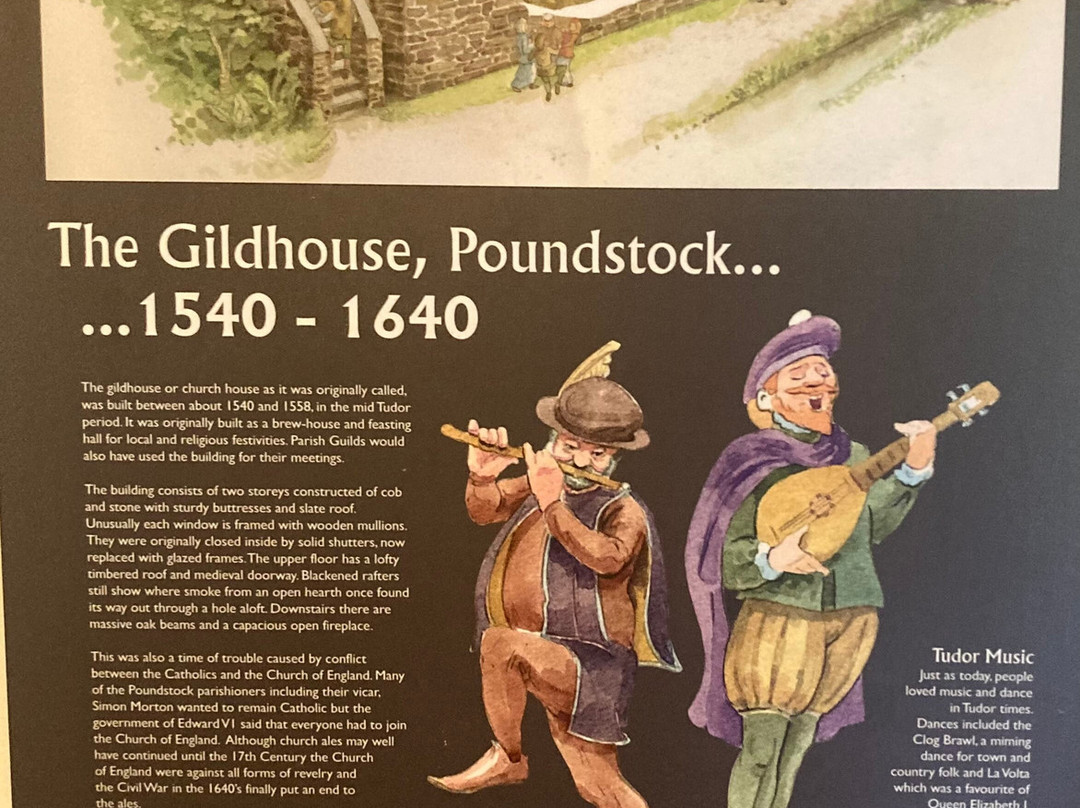 The Gildhouse, Poundstock-布德必去景点