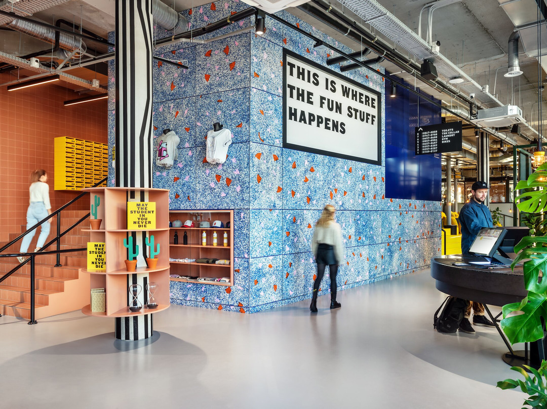 代尔夫特酒店住宿-The Social Hub Delft