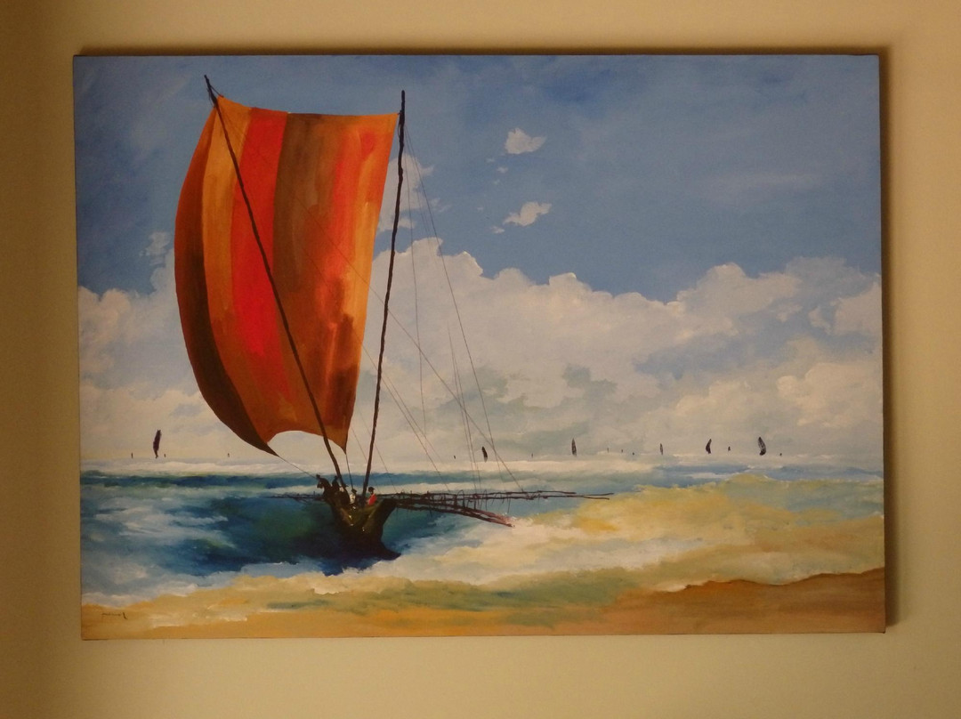 希克杜沃旅游景点-Saffron Robes