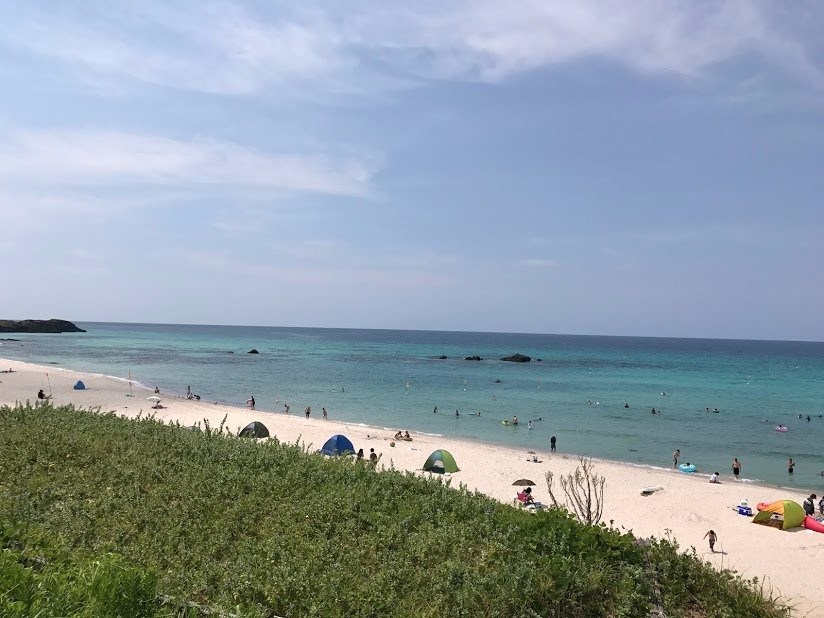 Shiokaze Cobalt Blue Beach-下关市必去景点