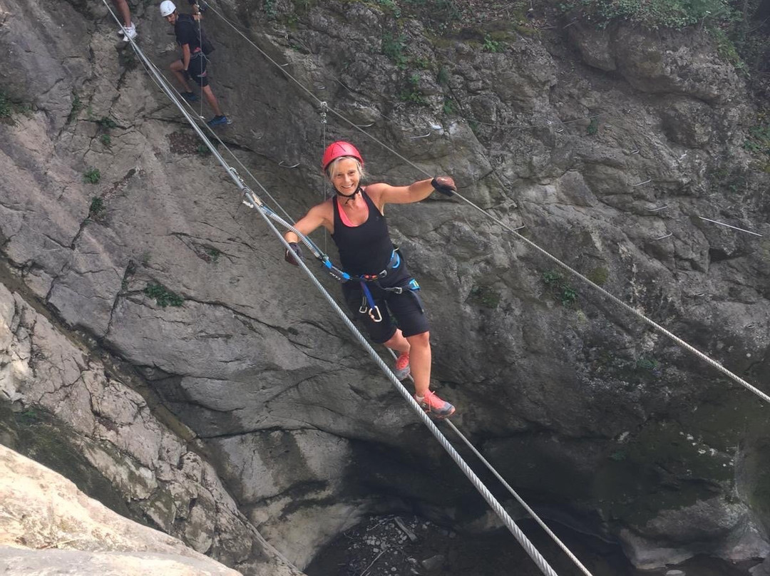 Via ferrata de la cascade des Nants-Bellevaux必去景点