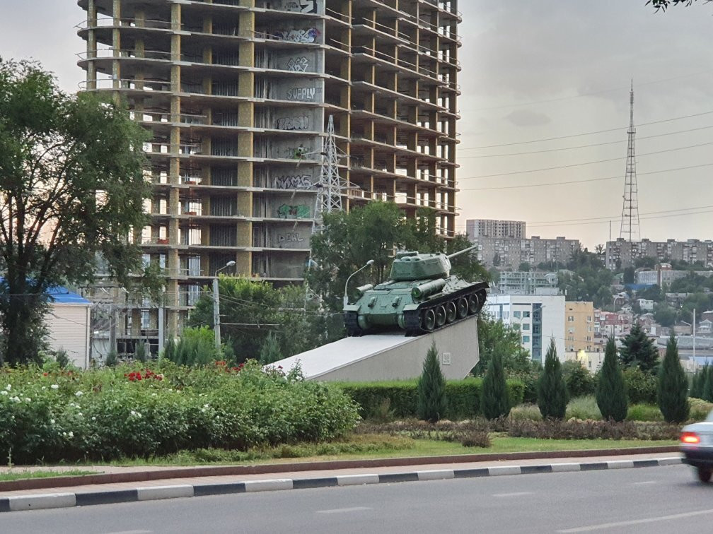 Monument Tank T-34-罗斯托夫必去景点