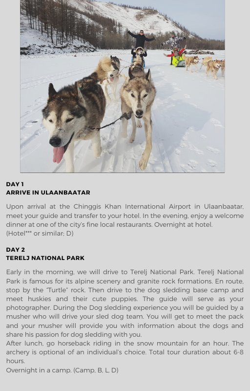 Gorkhi-Terelj National Park-乌兰巴托必去景点