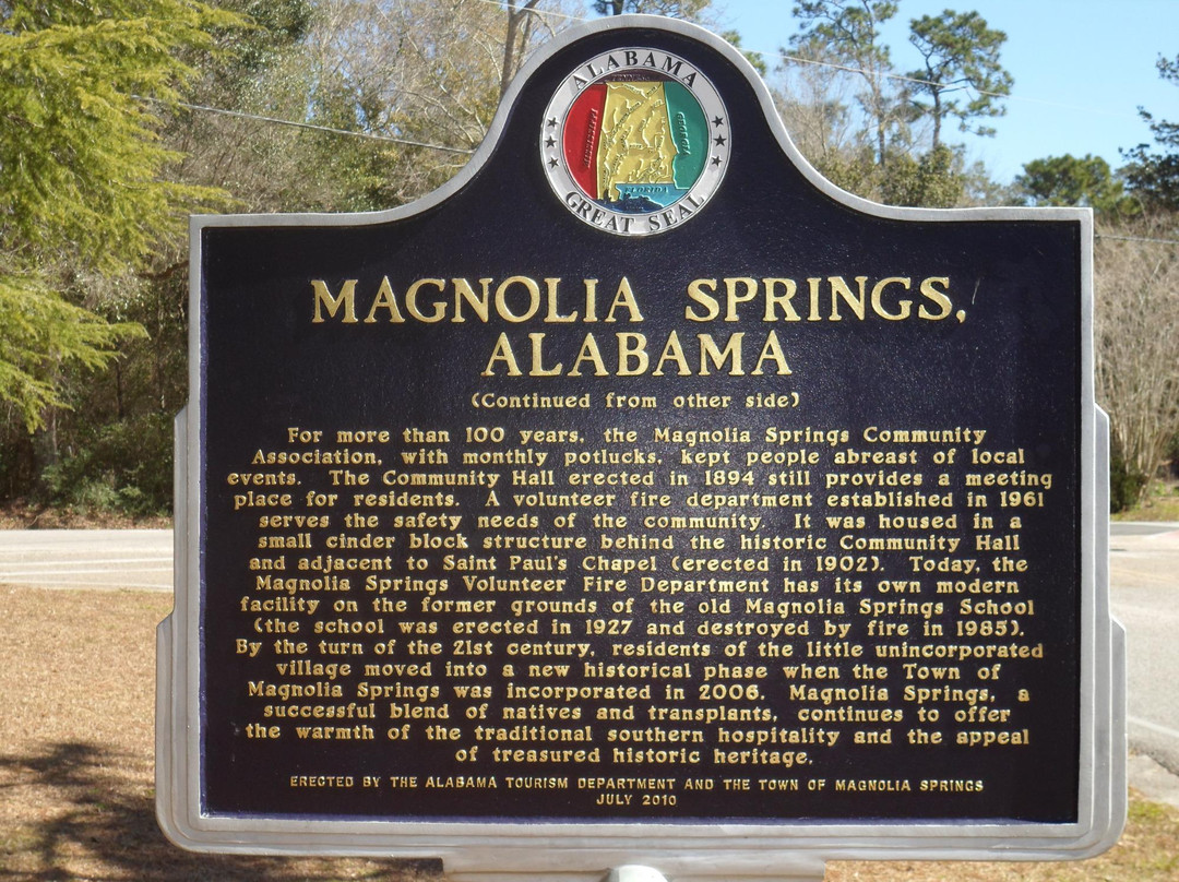 Alabama Historical Marker
