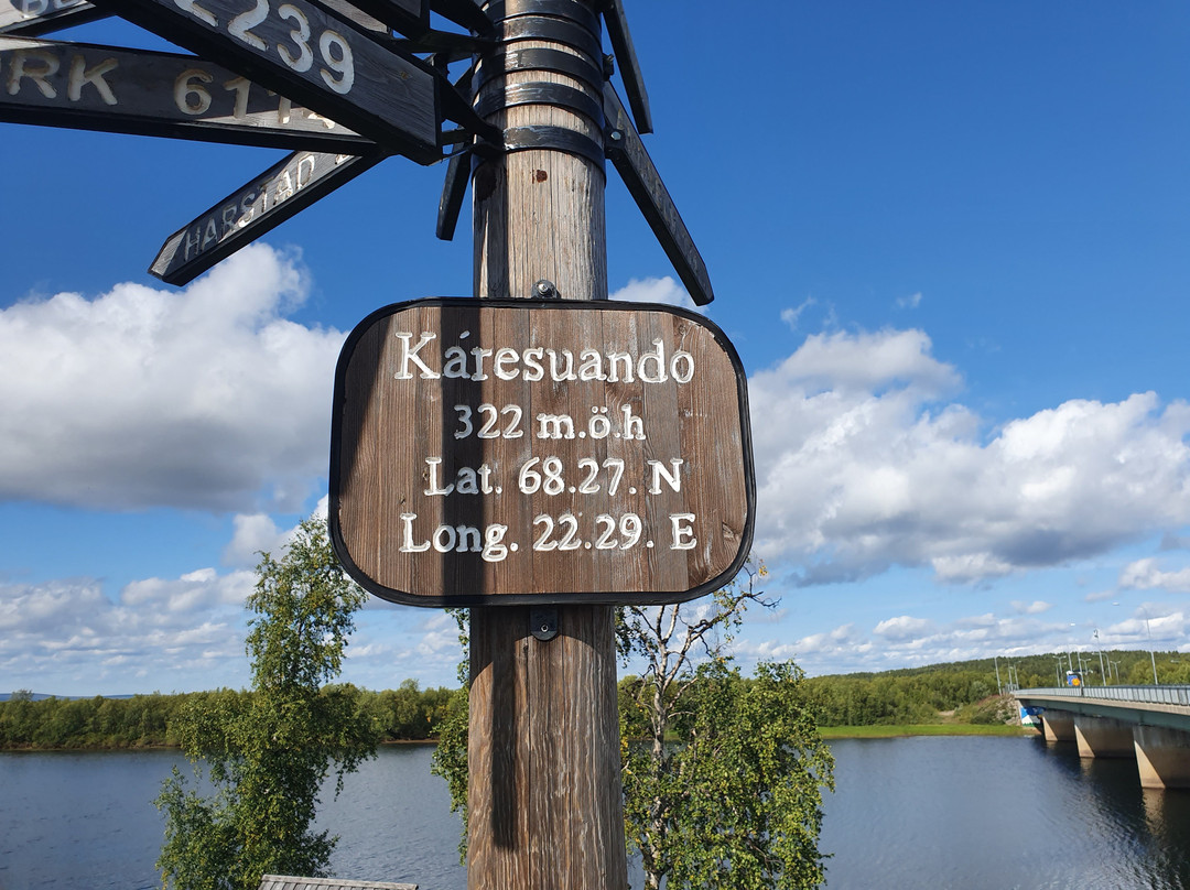 Monument of the Northernmost point of Sweden景点图片