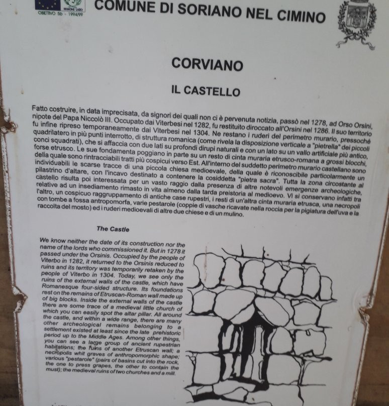 monumento naturale Corviano-Soriano nel Cimino必去景点