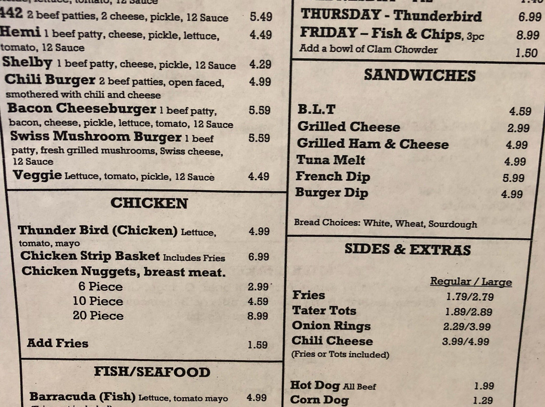 Highway 12 Drive Inn