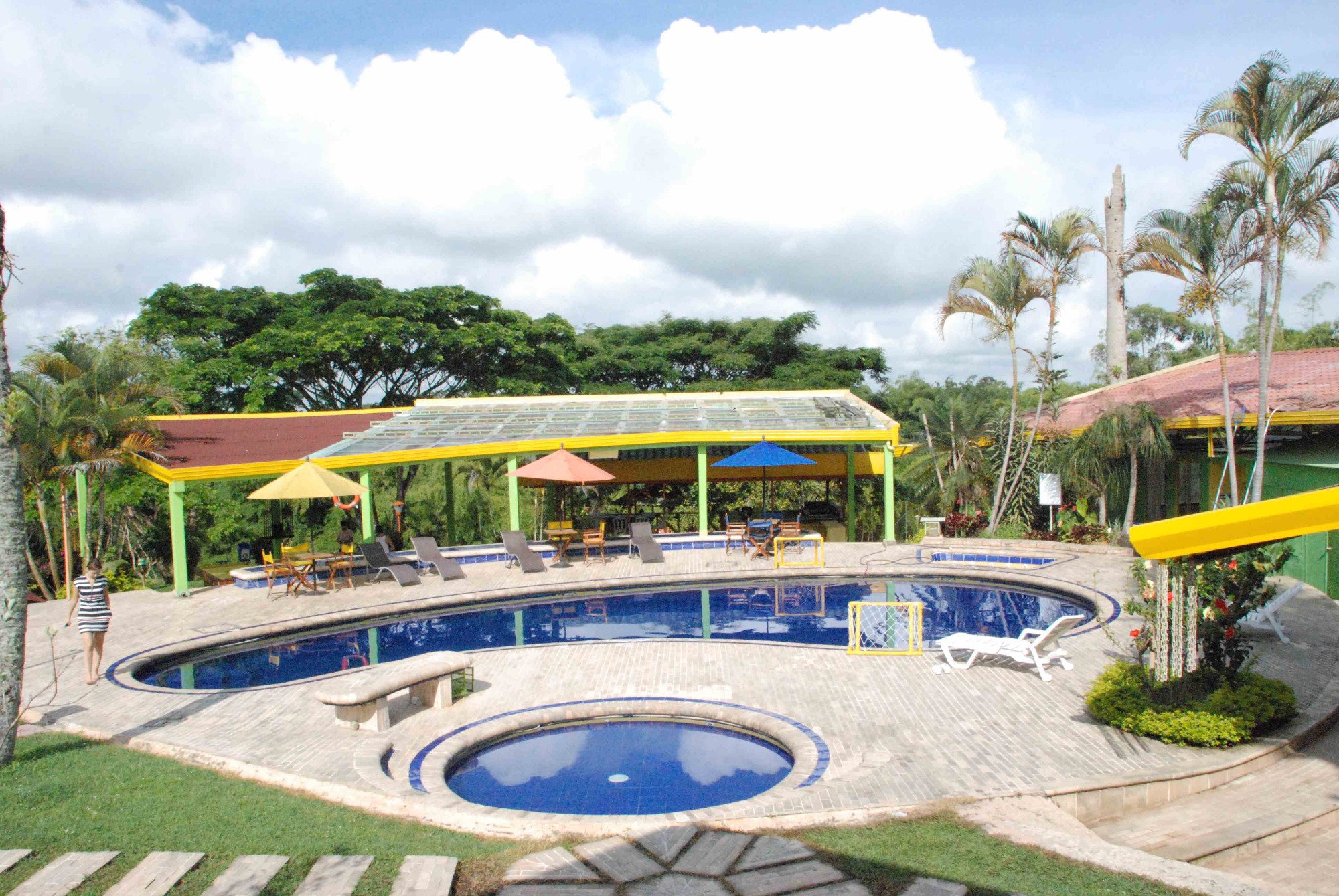 Eco Hotel La Casona-泳池