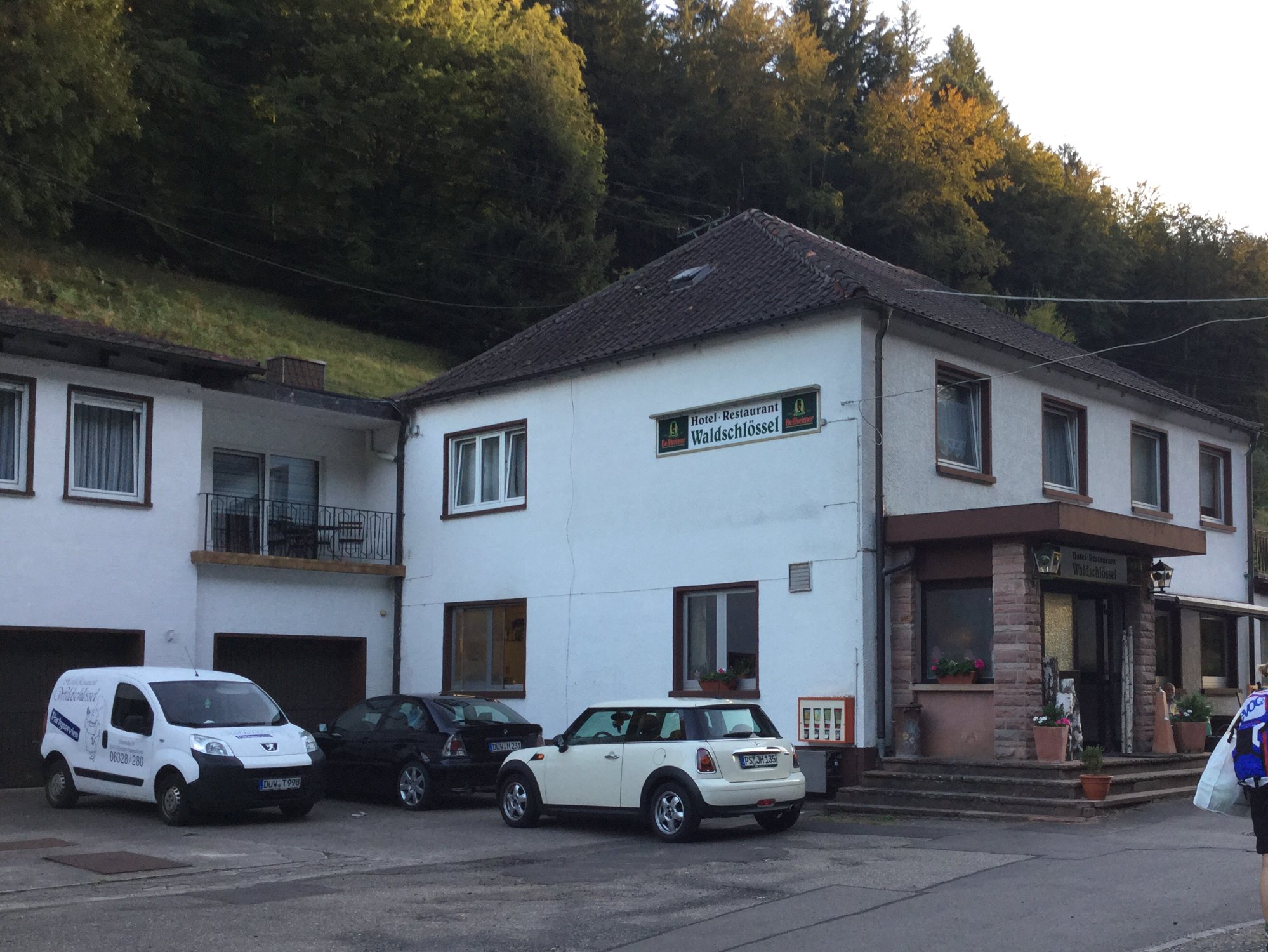 Hotel Restaurant Waldschlossel-浴室