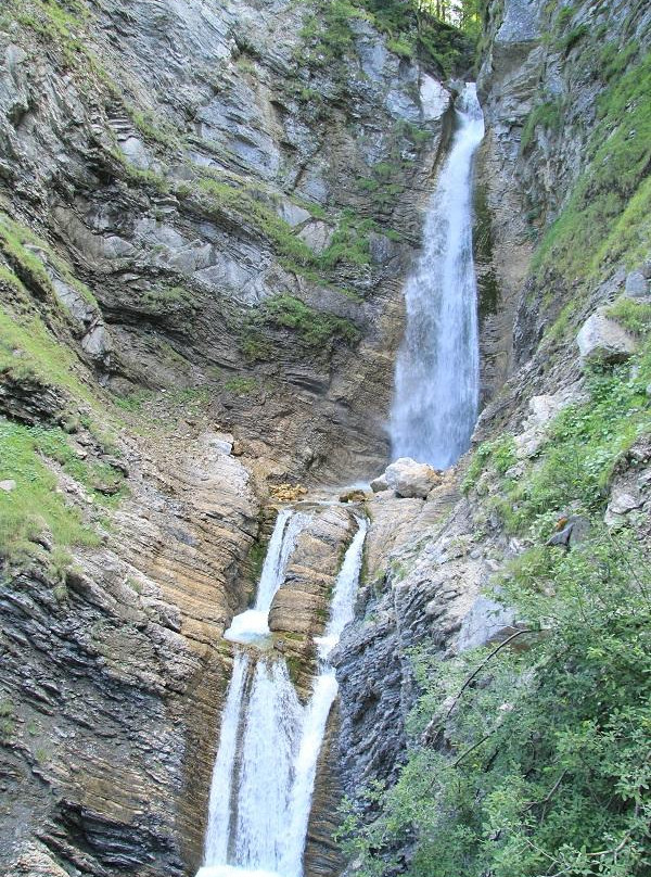The Martuljek waterfalls景点图片