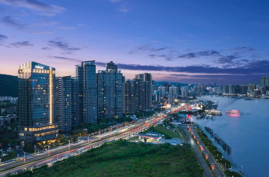 珠海希尔顿酒店-浴室