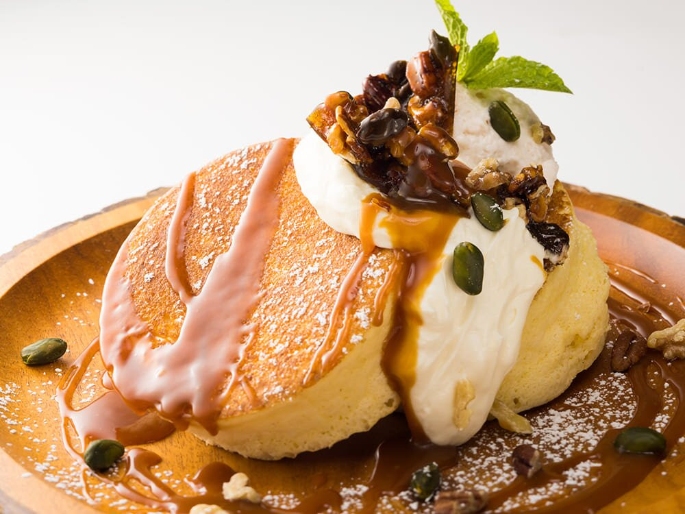 箱根の森のパンケーキ