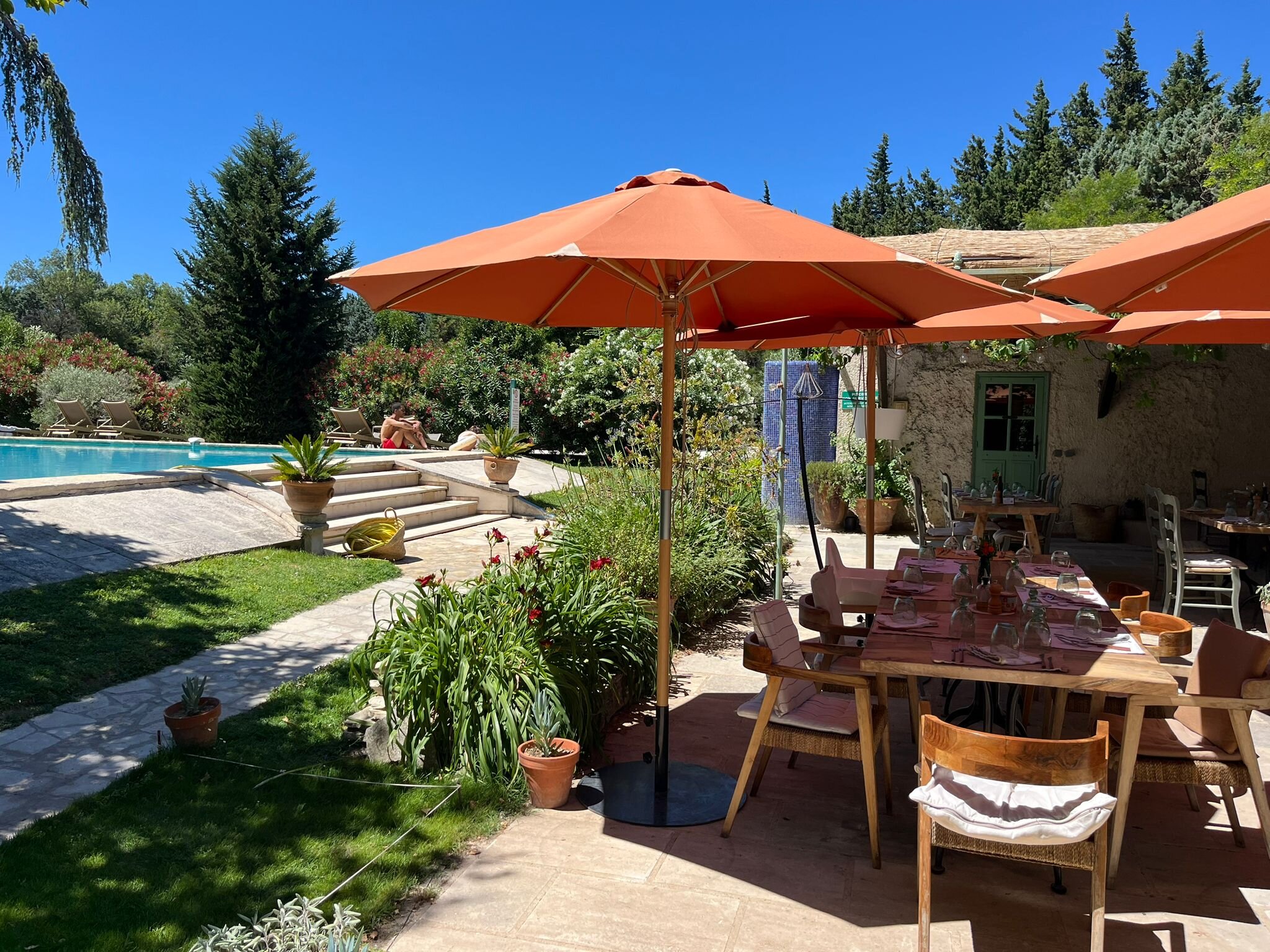 Hotel du Moulin d'Aure-泳池