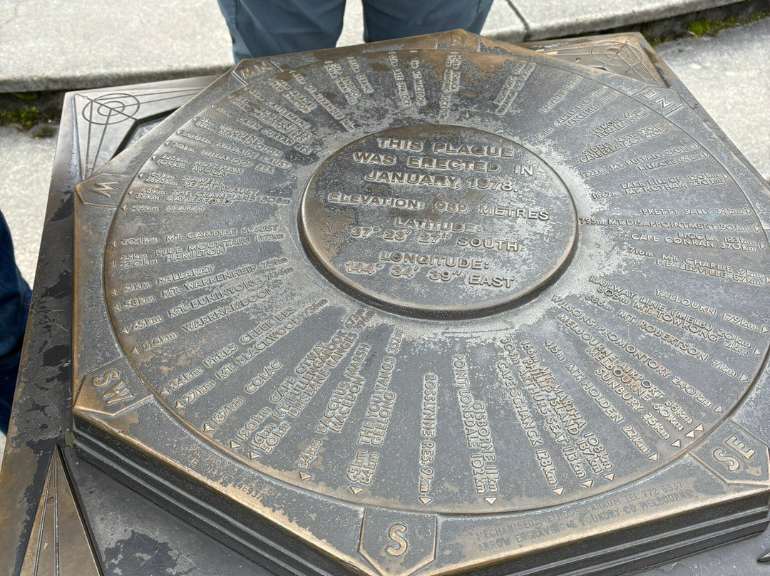 Mount Macedon Memorial Cross-马其顿山必去景点